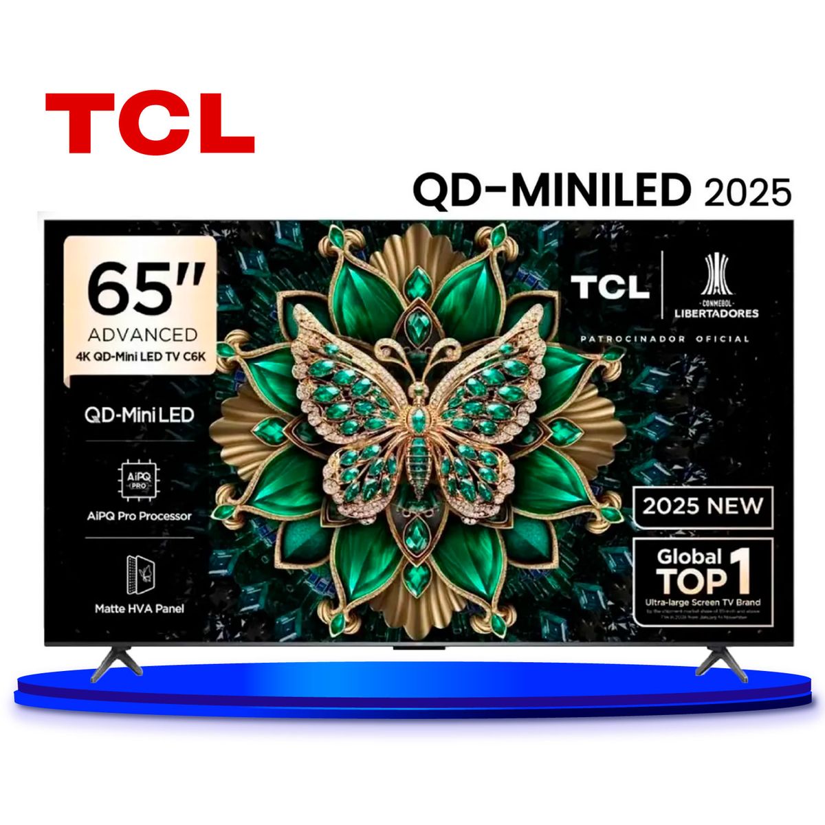Televisor TCL Mini LED 65" QD UHD 4K Smart Google TV 65C6KS - Nuevo 2025, marca TCL - Foto Principal