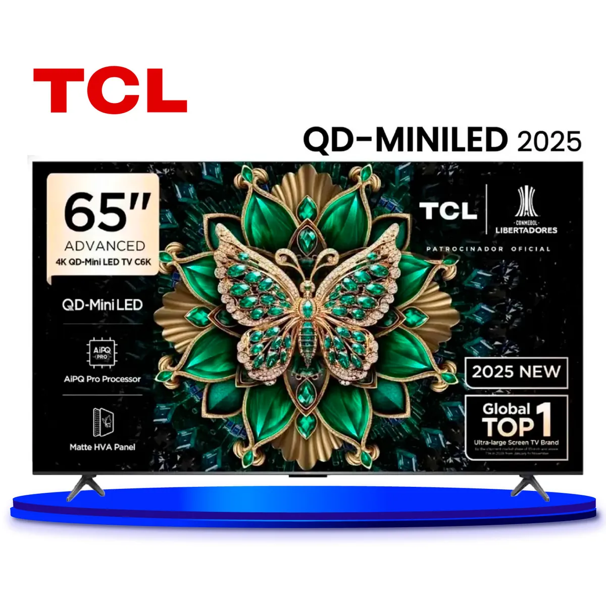 Televisor TCL Mini LED 65" QD UHD 4K Smart Google TV 65C6KS - Nuevo 2025, marca TCL - Foto Principal