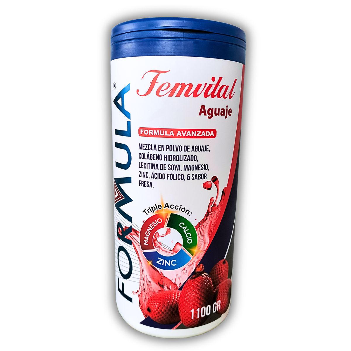 GENERICO - Aguaje en Polvo + Colágeno + Minerales Pack x2 Tratamiento Hormonal Menopausia, Bochorno y Piel