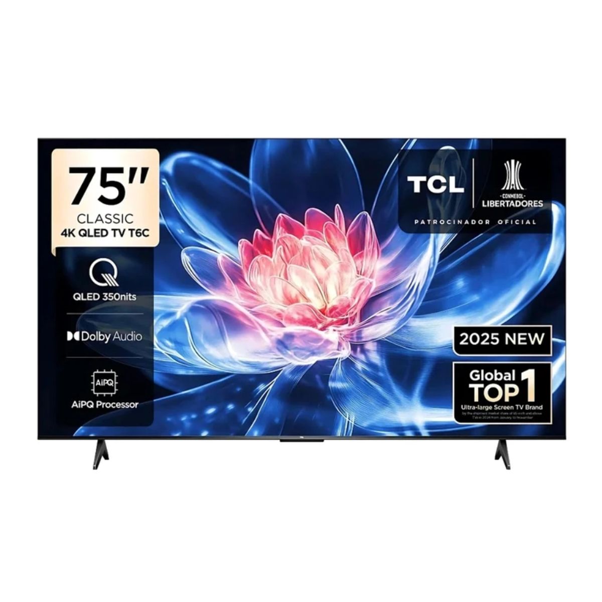 TCL - TV TCL QLED 75 Ultra HD 4K Smart TV 75T6C