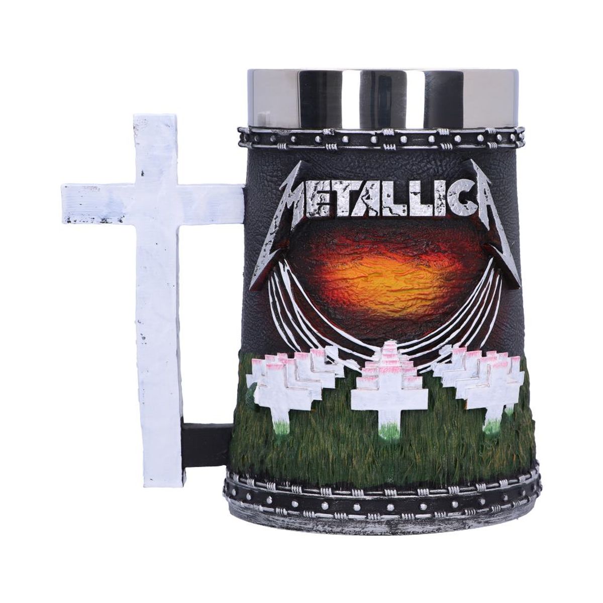 GENERICO - Metallica: Master of Puppets -  Jarro de 600ml - Master of Puppets Tankard - Nemesis Now