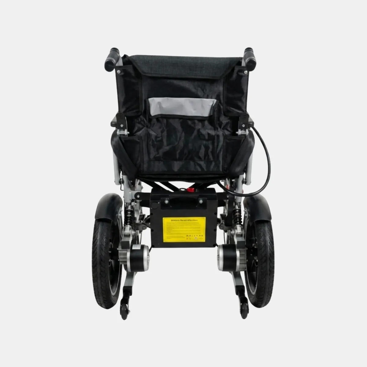 VIDAFLEX PERU - Silla de Ruedas Eléctrica Elite con Amortiguación Plegable Motor 500W con Control Joystick Batería 24 V