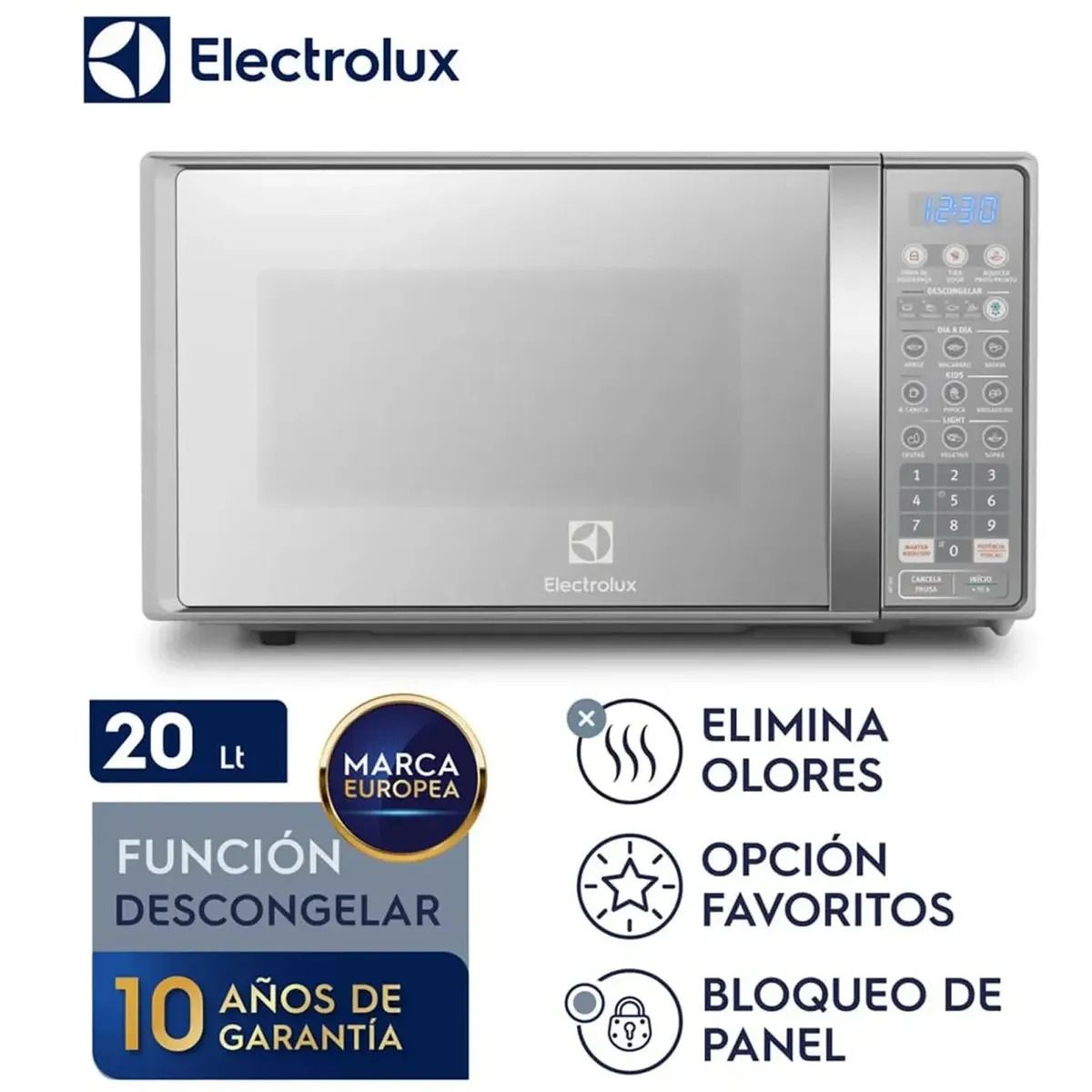 Electrolux - Horno Microondas 20 Litros Electrolux - EMDO20S2GSRUG