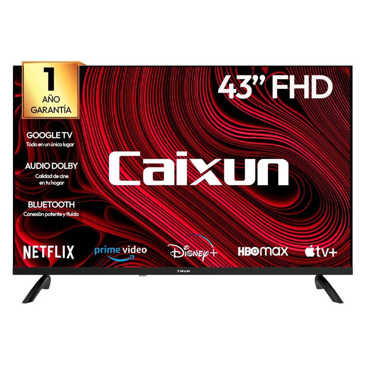 CAIXUN - TELEVISOR CAIXUN 43″ SMART TV FHD GOOGLE TV C43K4FG