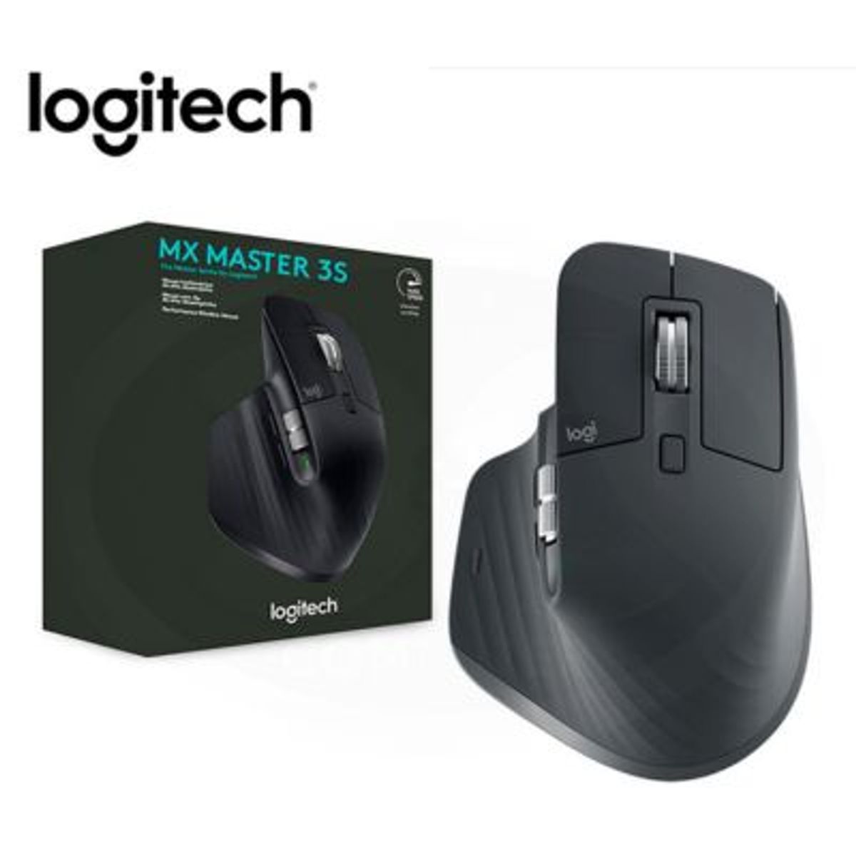 LOGITECH - MOUSE LOGITECH MX MASTER 3S BLUETOOH EDITION NEGRO