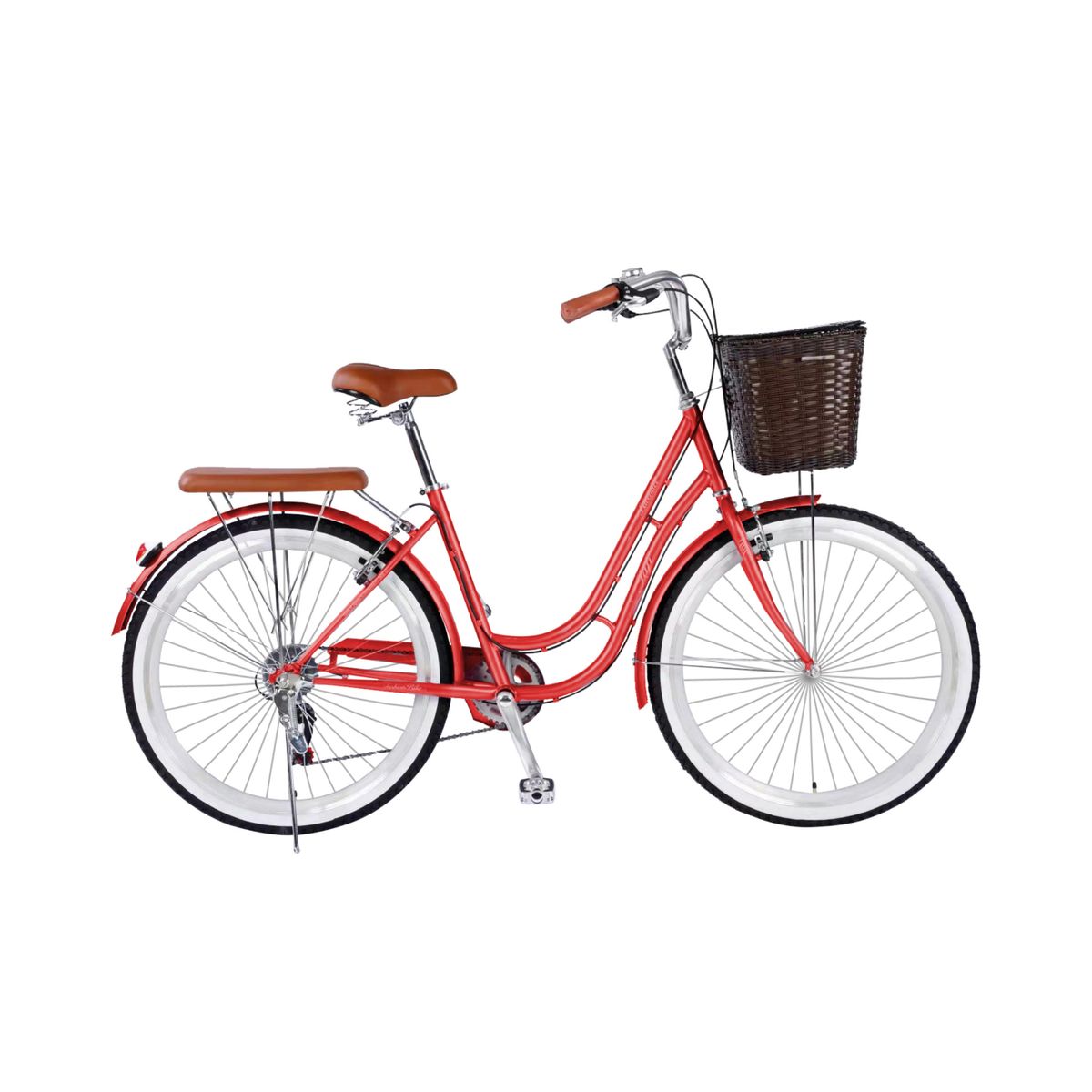 JAFI - Bicicleta de Paseo Lady Lavender Aro 26 Rojo