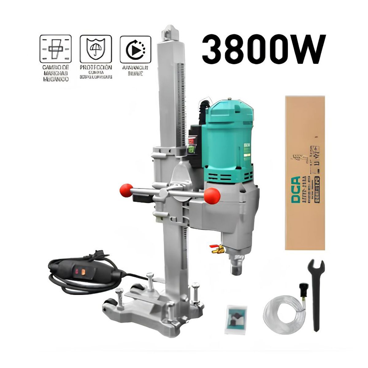 Taladro de Diamante 3800W 390-1100MIN 250MM DCA - AZZ02-250A, marca DCA - Foto Principal