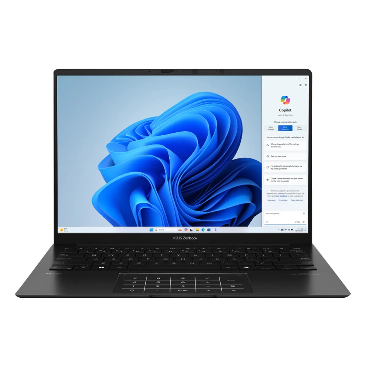 ASUS - Laptop Asus Zenbook Um3406Ga-Qd047W Amd Ryzen 5 430 Ram 16Gb Ssd 512Gb