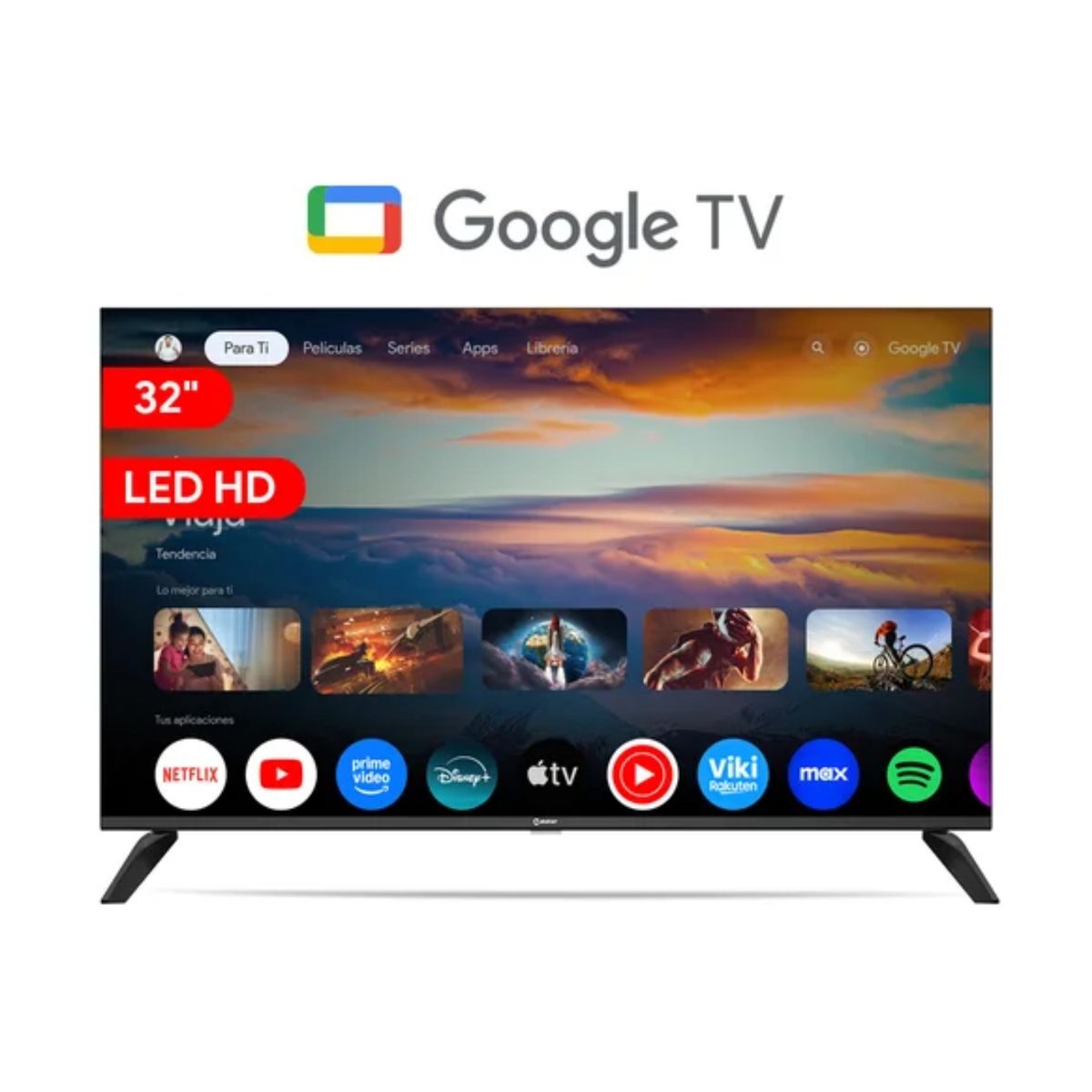 MIRAY - Televisor Miray Google TV LED HD 32 MS32-E2000GBT