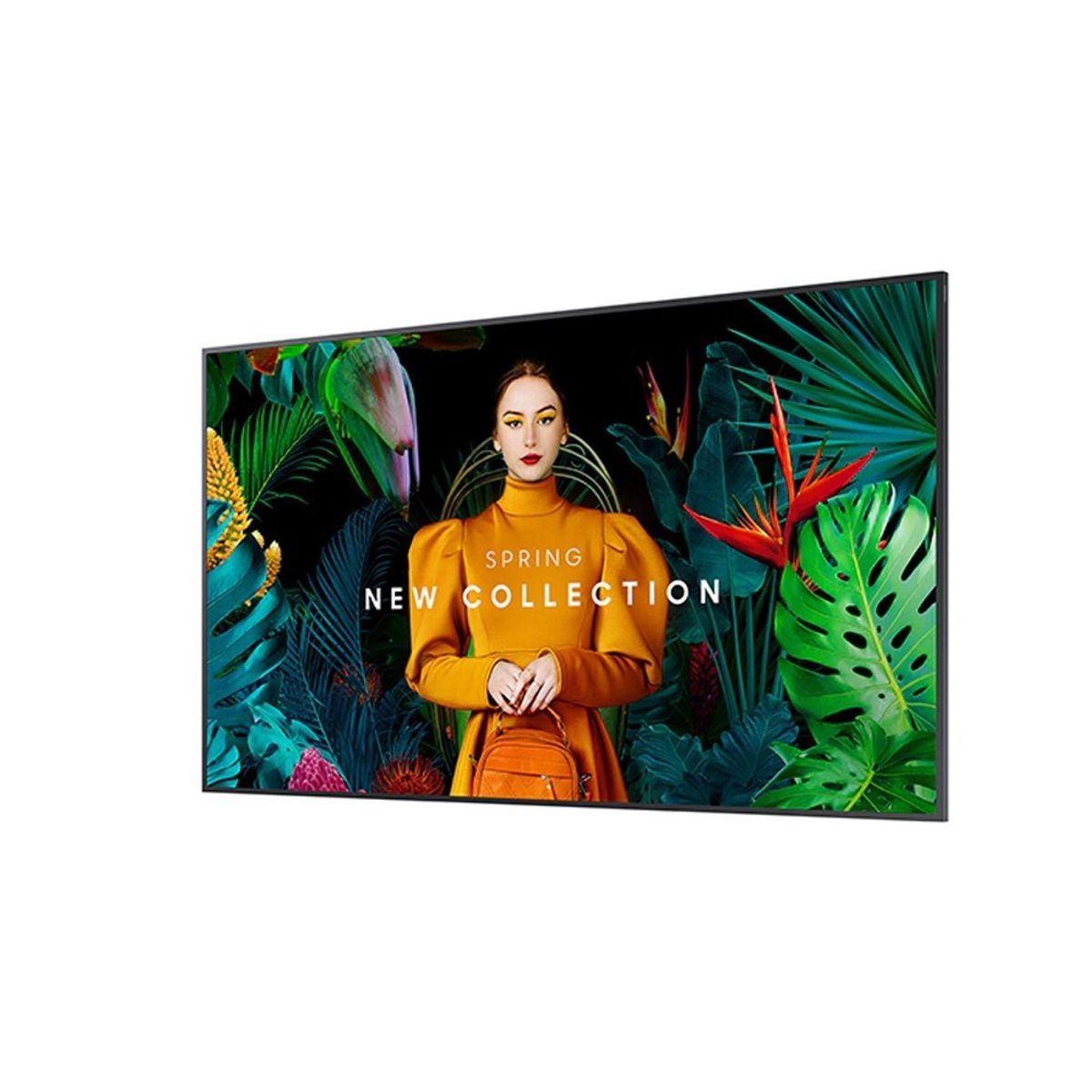 SAMSUNG - Pantalla Samsung QMC Series LH75QMCEBGCXGO UHD 4K diseño delgado
