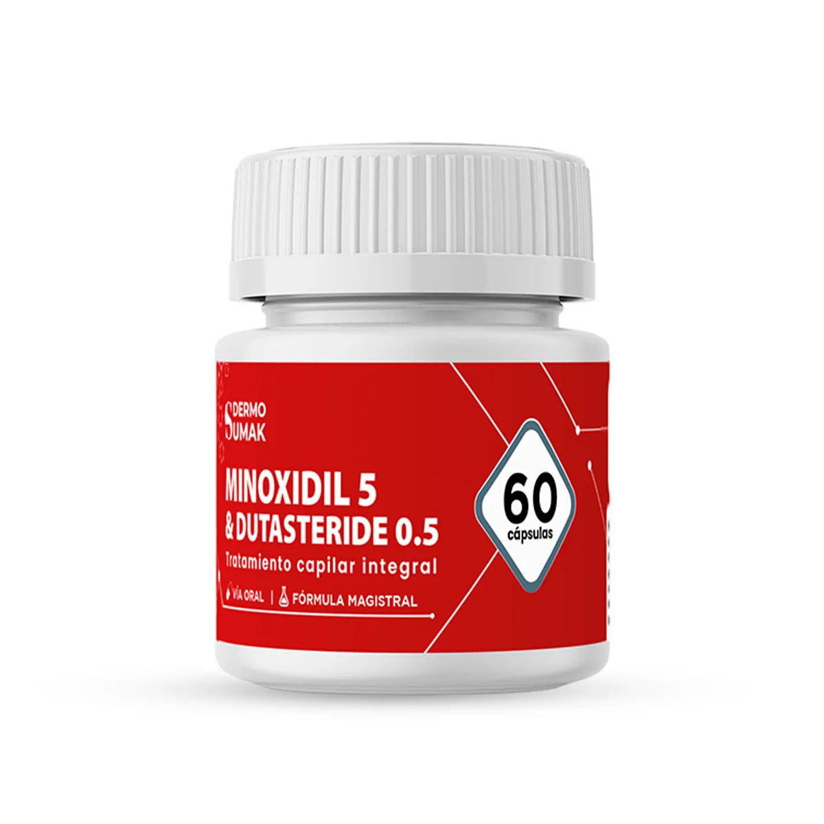 GENERICO - Minoxidil & Dutasteride X 60 Cápsulas - Dermo Sumak