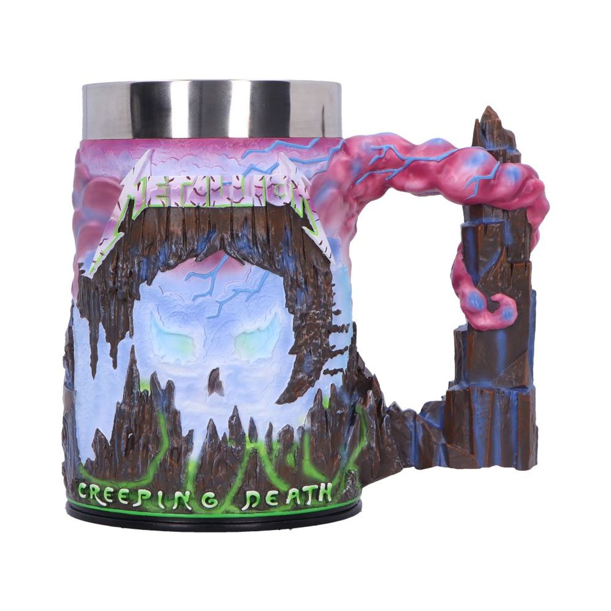 Metallica Creeping Death - Jarro de resina Tankard 18cm - Creeping death - Nemesis Now, marca GENERICO - Foto Principal