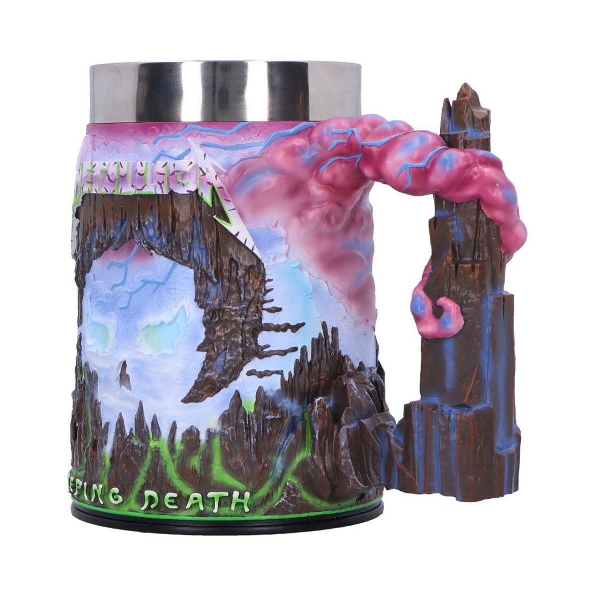 Metallica Creeping Death - Jarro de resina Tankard 18cm - Creeping death - Nemesis Now, marca GENERICO - Foto 2