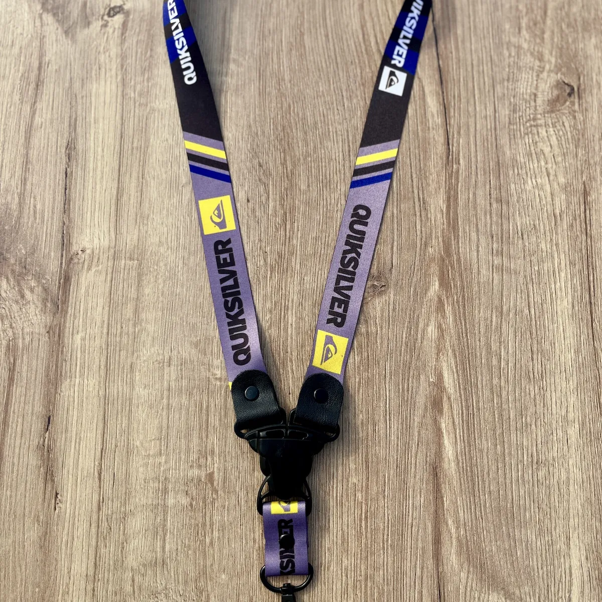 GENERICO - Lanyard Quiksilve Llavero Surf - Colgador para Llaves de Casa, Moto - Carro Pita Cinta de Cuello