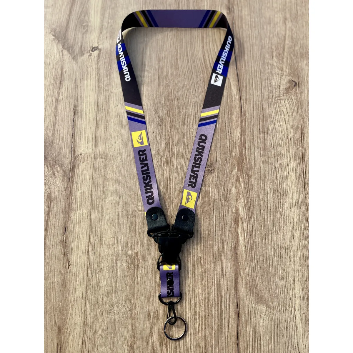GENERICO - Lanyard Quiksilve Llavero Surf - Colgador para Llaves de Casa, Moto - Carro Pita Cinta de Cuello