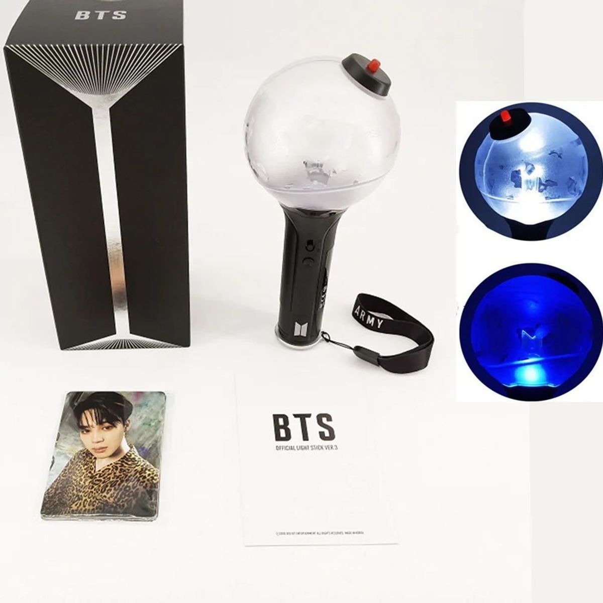 ARMY COLLECTION - BTS Lightstick Army Bomb Versión 3 Bluetooh