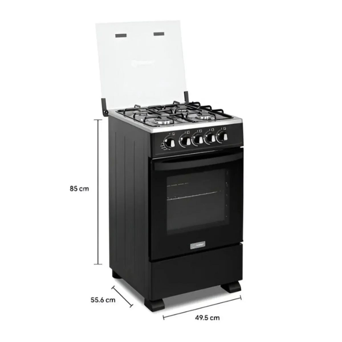 MIRAY - Cocina a Gas Miray IRIS PLUS GLP 4 Hornillas