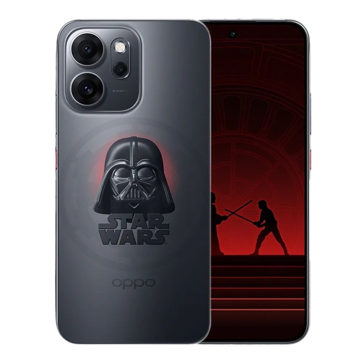 OPPO - Oppo Reno 14F Dark Side Limited Edition 5G 256GB 12GB Negro
