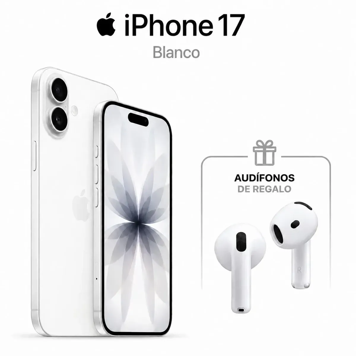 APPLE - IPHONE 17 256GB CHIP FISICO + REGALO.