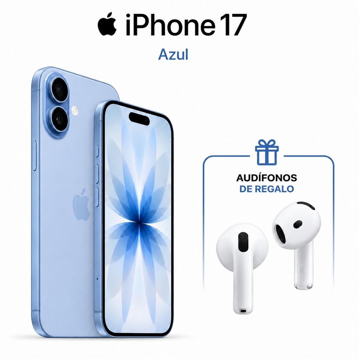 APPLE - IPHONE 17 256GB CHIP FISICO + REGALO