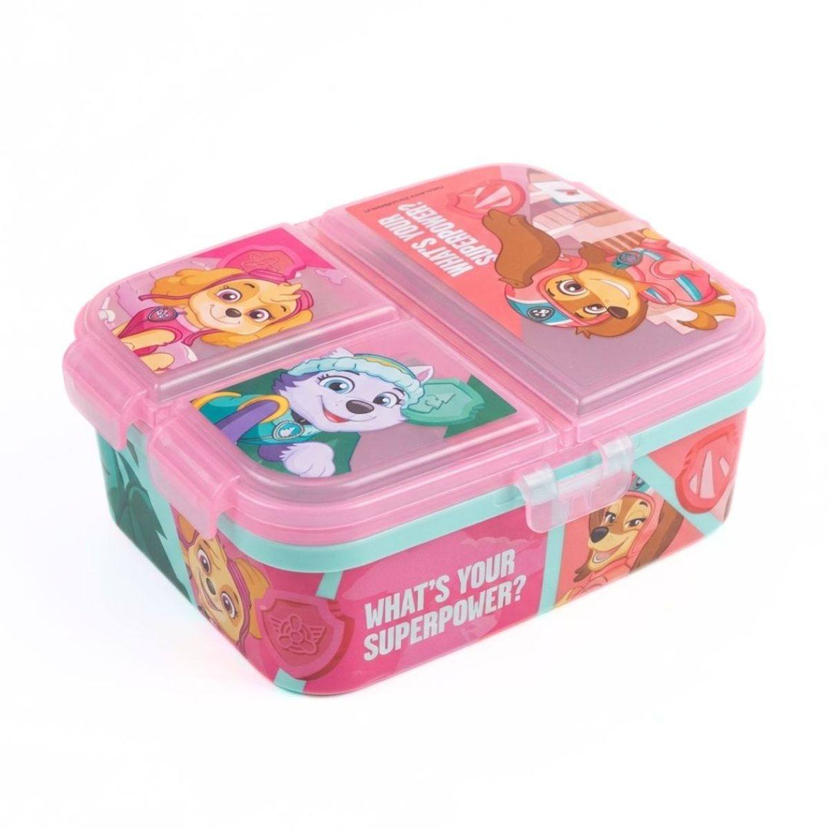 PAW PATROL - Taper sandwichera Paw patrol con multiples divisiones XL Niña