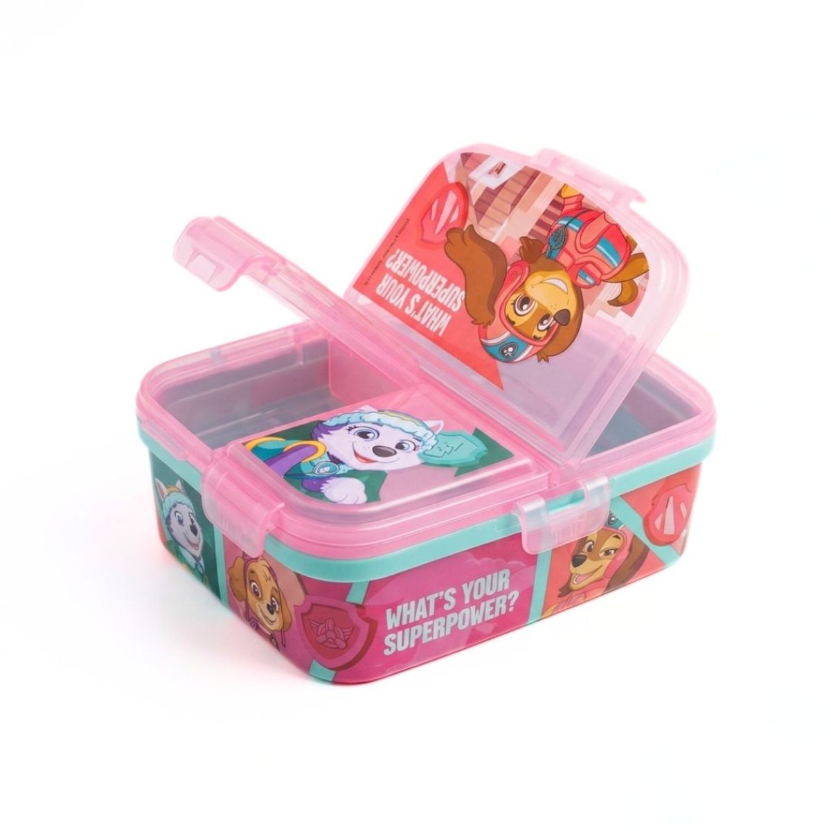PAW PATROL - Taper sandwichera Paw patrol con multiples divisiones XL Niña