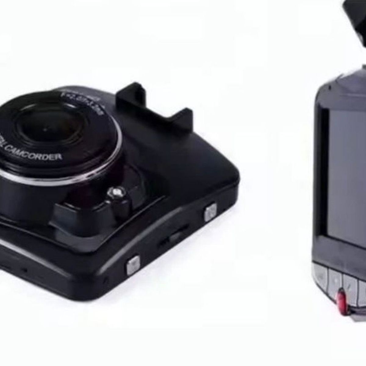 GENERICO - Cámara para Auto Full HD 1080P DVR Dash Cam con Pantalla LCD Grabación Continua y Soporte Vehicular