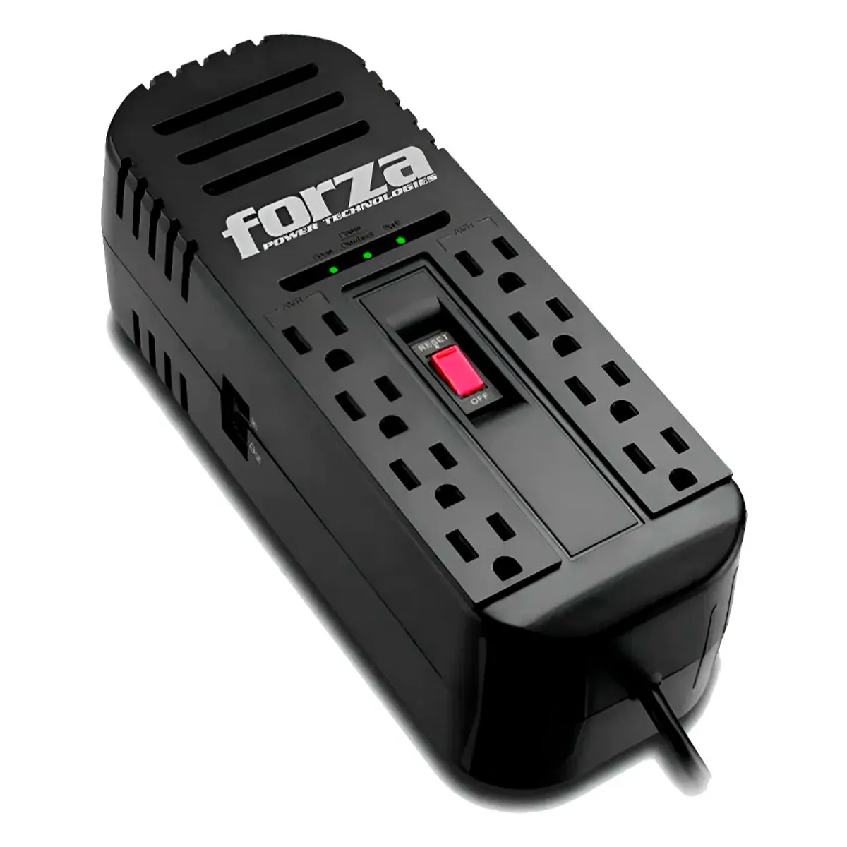 FORZA - ESTABILIZADOR FORZA FVR-2202 8 TOMAS 2200VA/1100W 220V