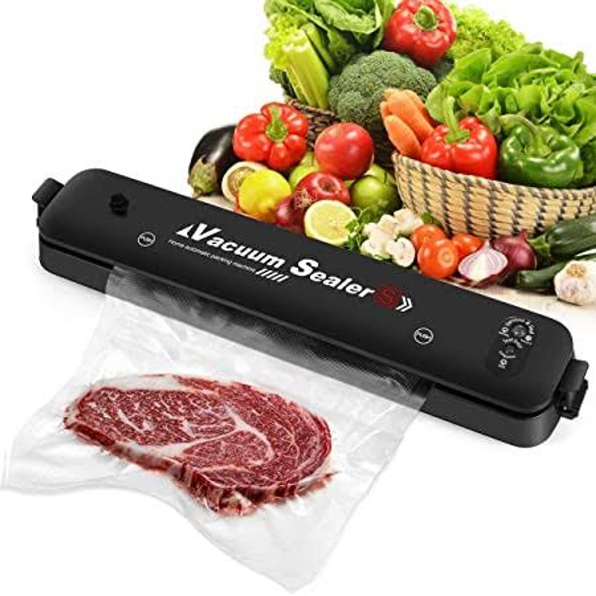Selladora Al Vacío Portátil Para Alimentos Con Bolsas De Regalo, marca OEM - Foto Principal
