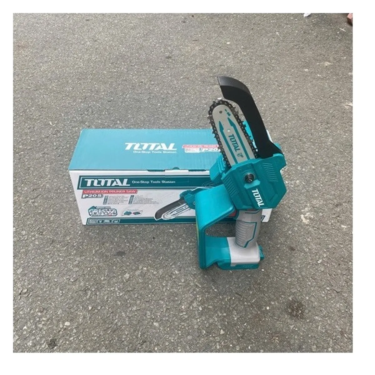 SIERRA DE CADENA PODADORA LI-ION 20V 5’’ TGSLI2058, marca Total Tools - Foto 2
