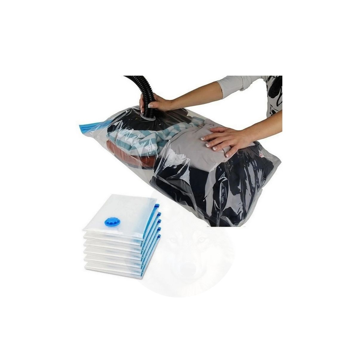 OEM - Set de 5 Bolsas al Vacío y Succionador