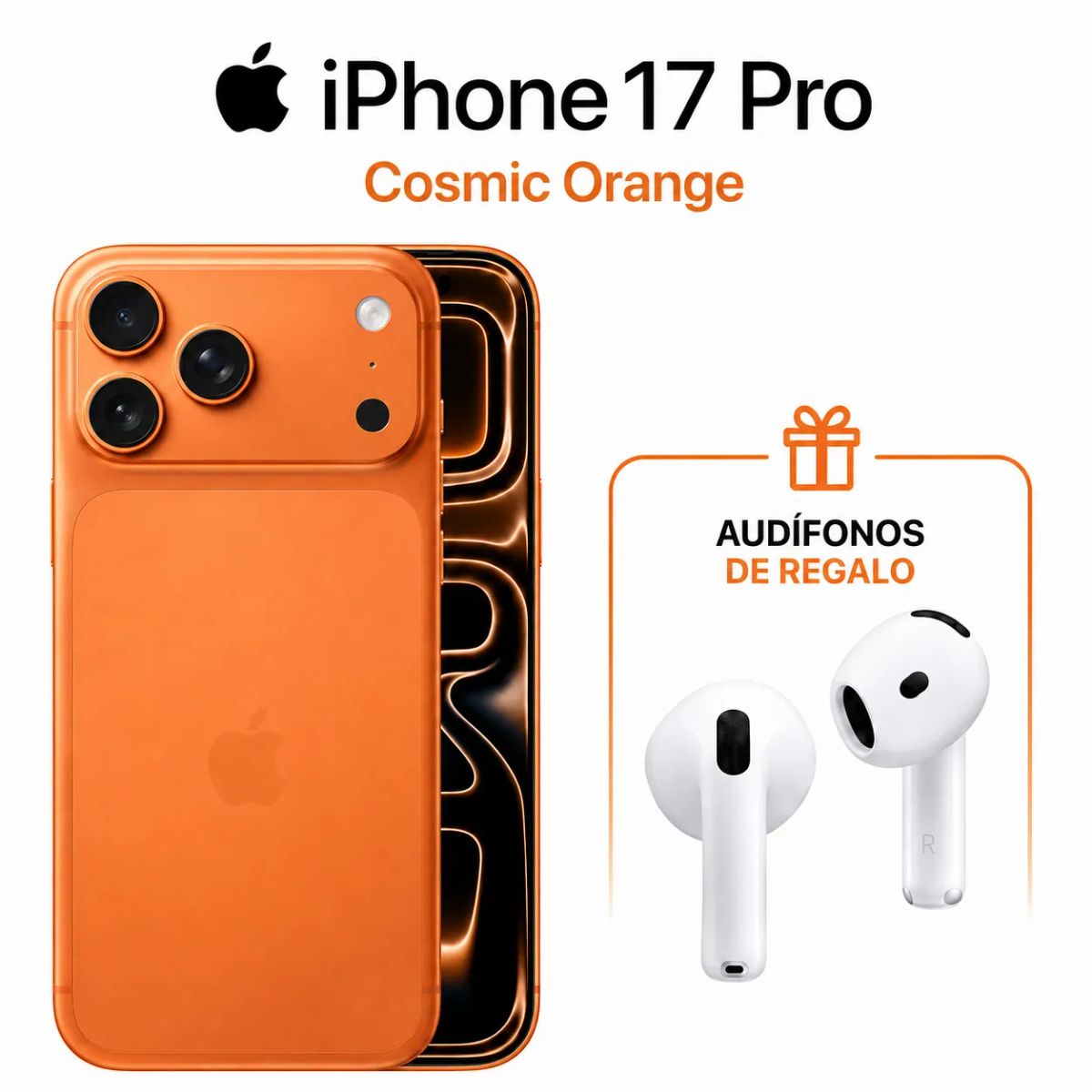 APPLE - IPHONE 17 PRO 256GB CHIP + REGALO