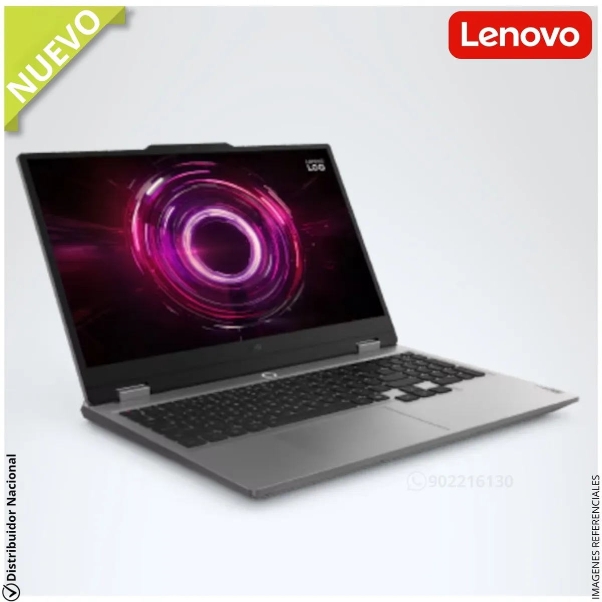 LENOVO - Laptop Gamer Lenovo LOQ 15AHP10 83JG0045CC 15.6" FHD AMD Ryzen™ 7 250 RTX™ 5050 16GB RAM 1TB SSD