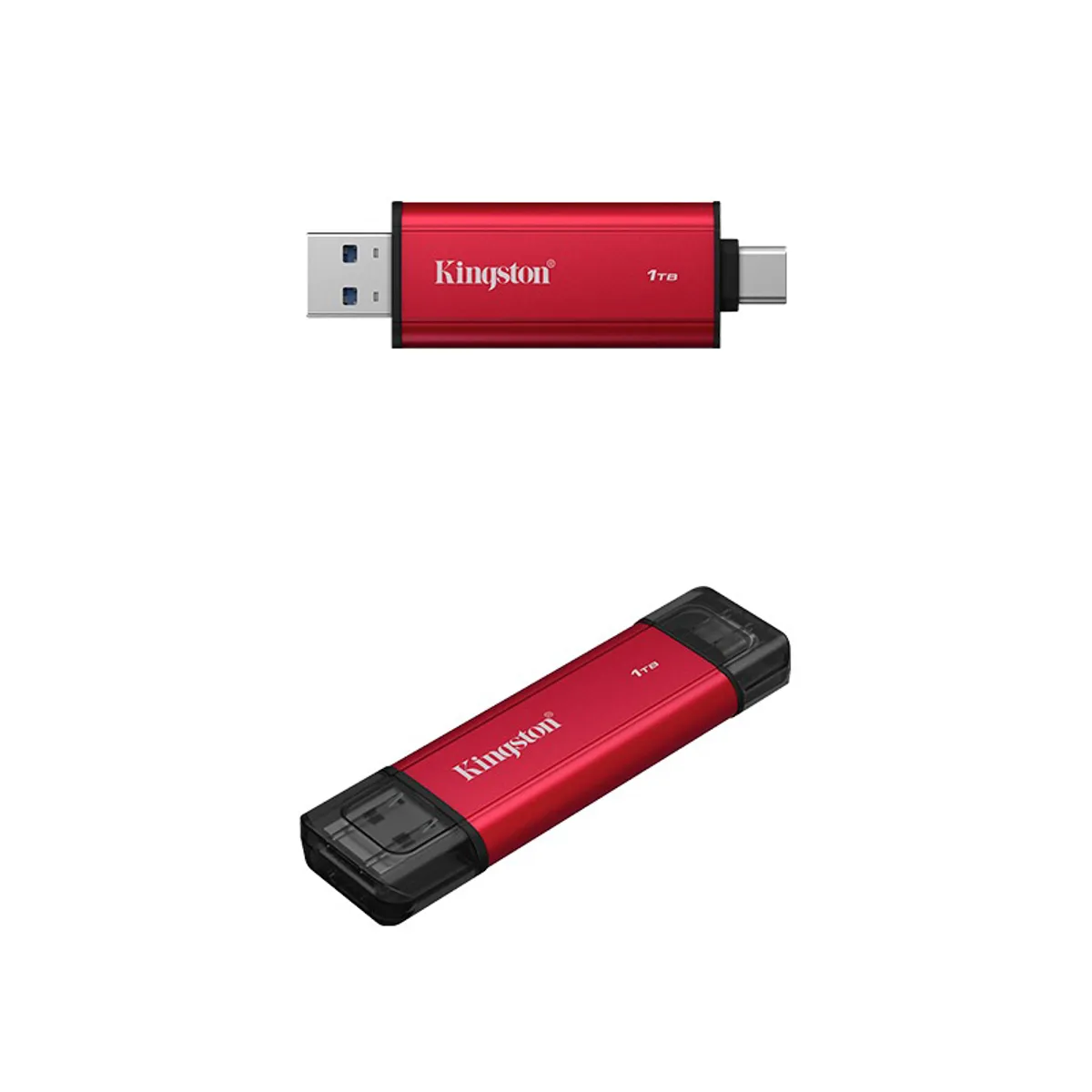 KINGSTON - Unidad en estado sólido Dual Portatil Kingston 1TB, Interfaz USB-A, USB-C, USB 3.2 Gen 2