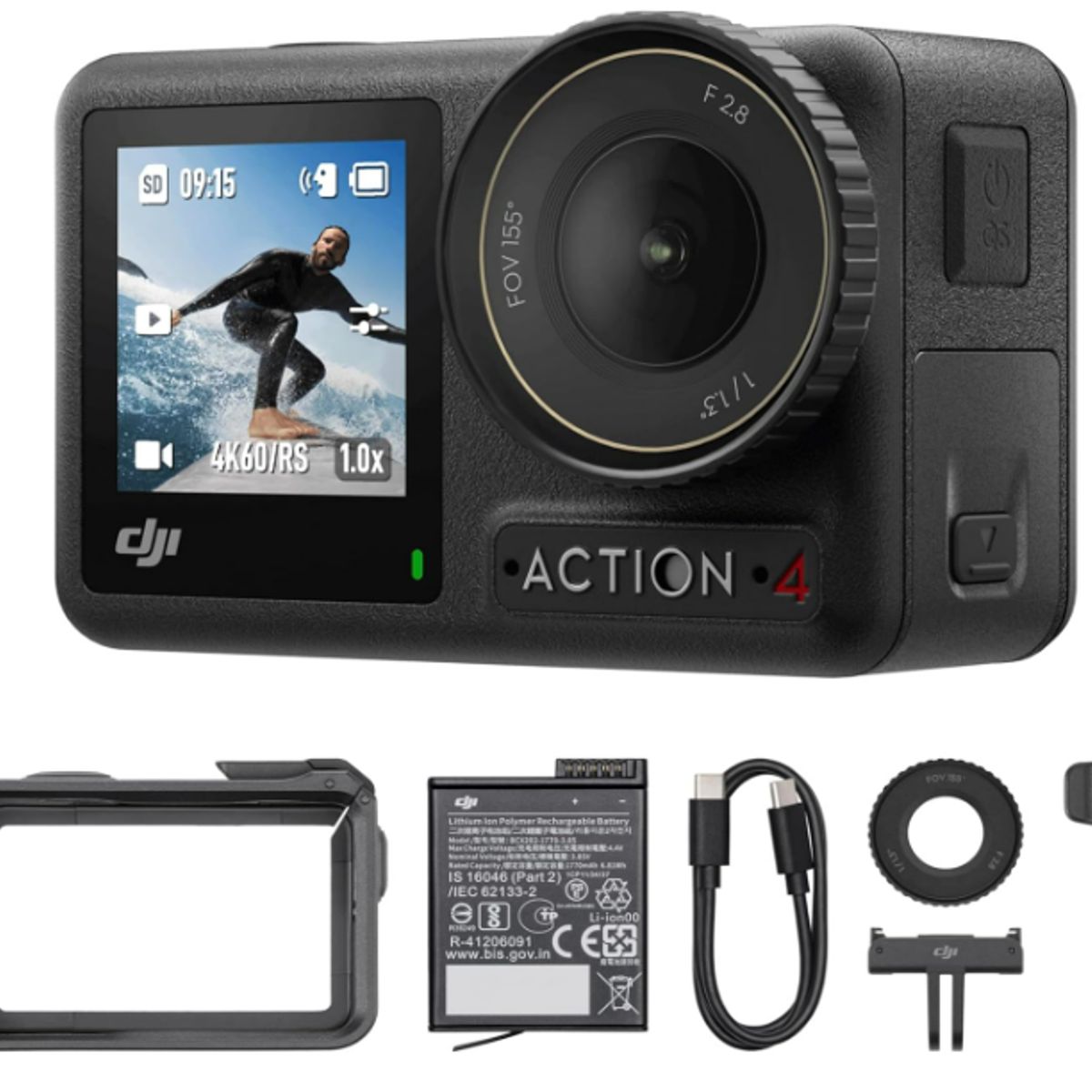 DJI - DJI Osmo Action 4 Essential Combo