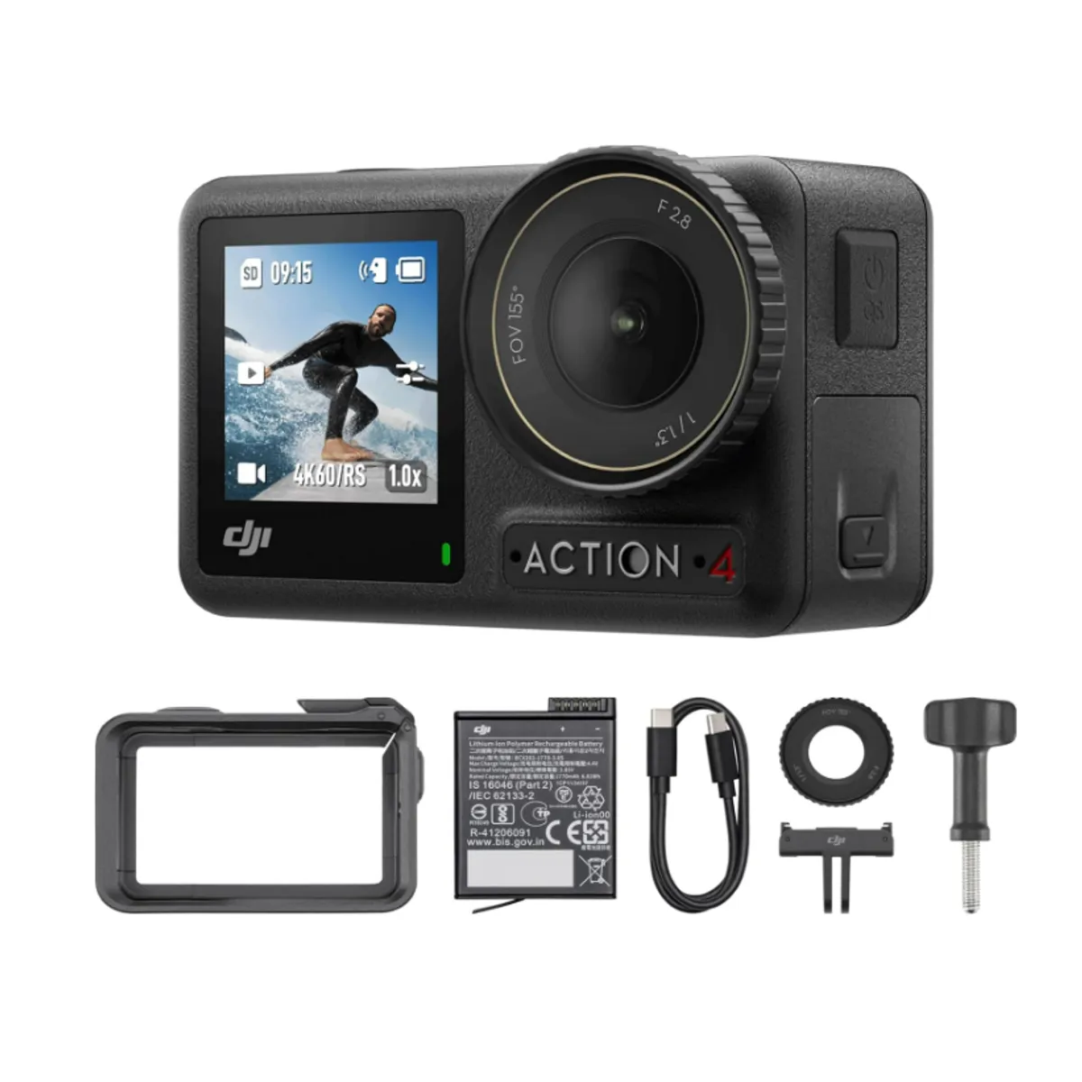 DJI - DJI Osmo Action 4 Essential Combo