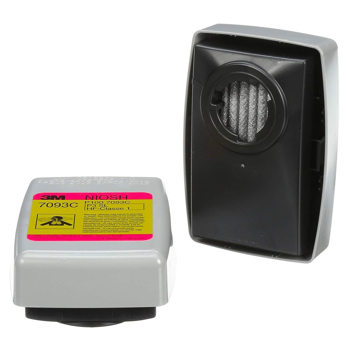 3M - Filtro 3M 7093C P100 Contra Partículas & Vapor Orgánico - Protección Respiratoria