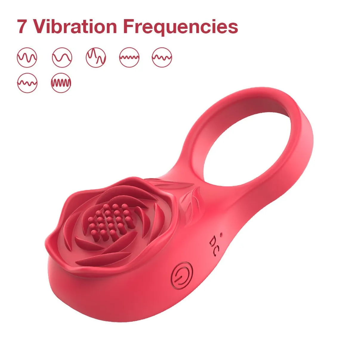 OEM - Aparato De Masaje Personal Con Anillo Ergonómico De Silicona Médica