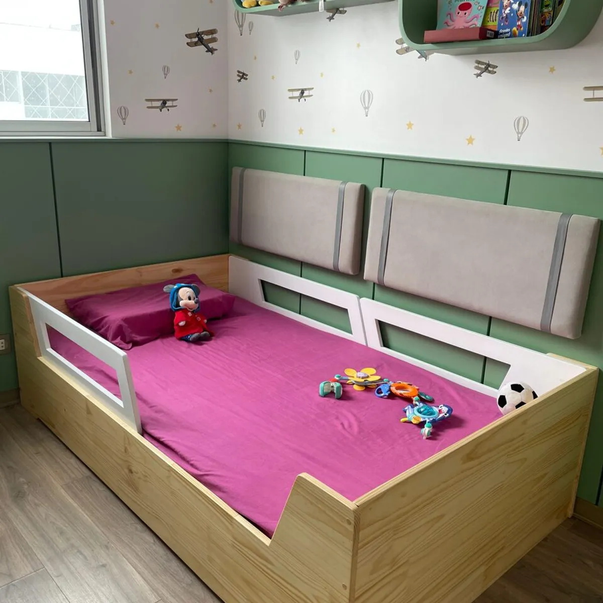 GENERICO - Cama Evolutiva Kids 1.5 Plaza y media