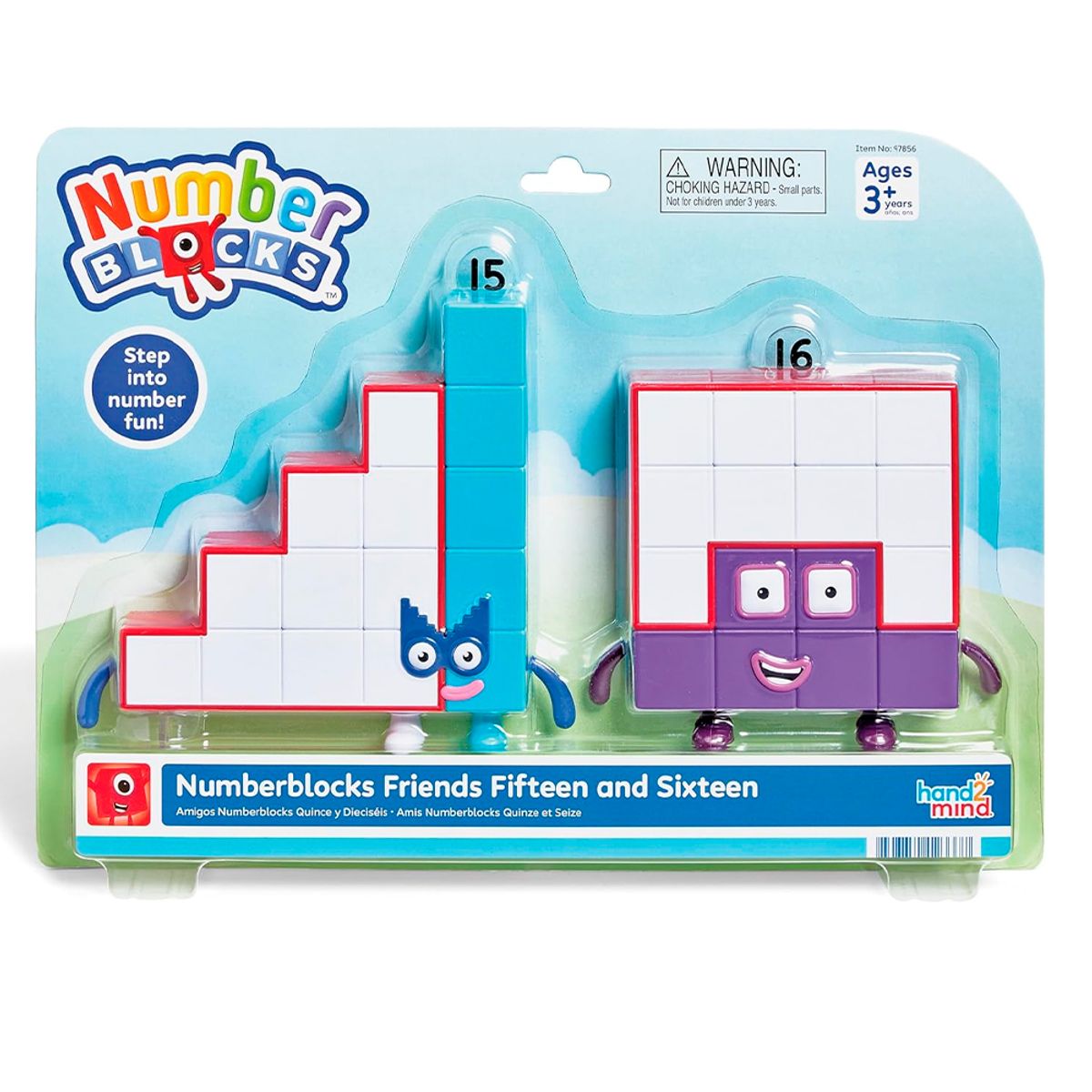 GENERICO - Figuras de 15 y 16 Numberblocks Friends