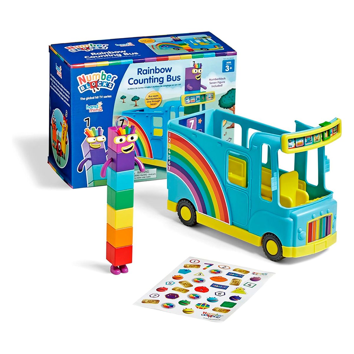 GENERICO - Autobús de Conteo arcoíris Numberblocks de hand2mind