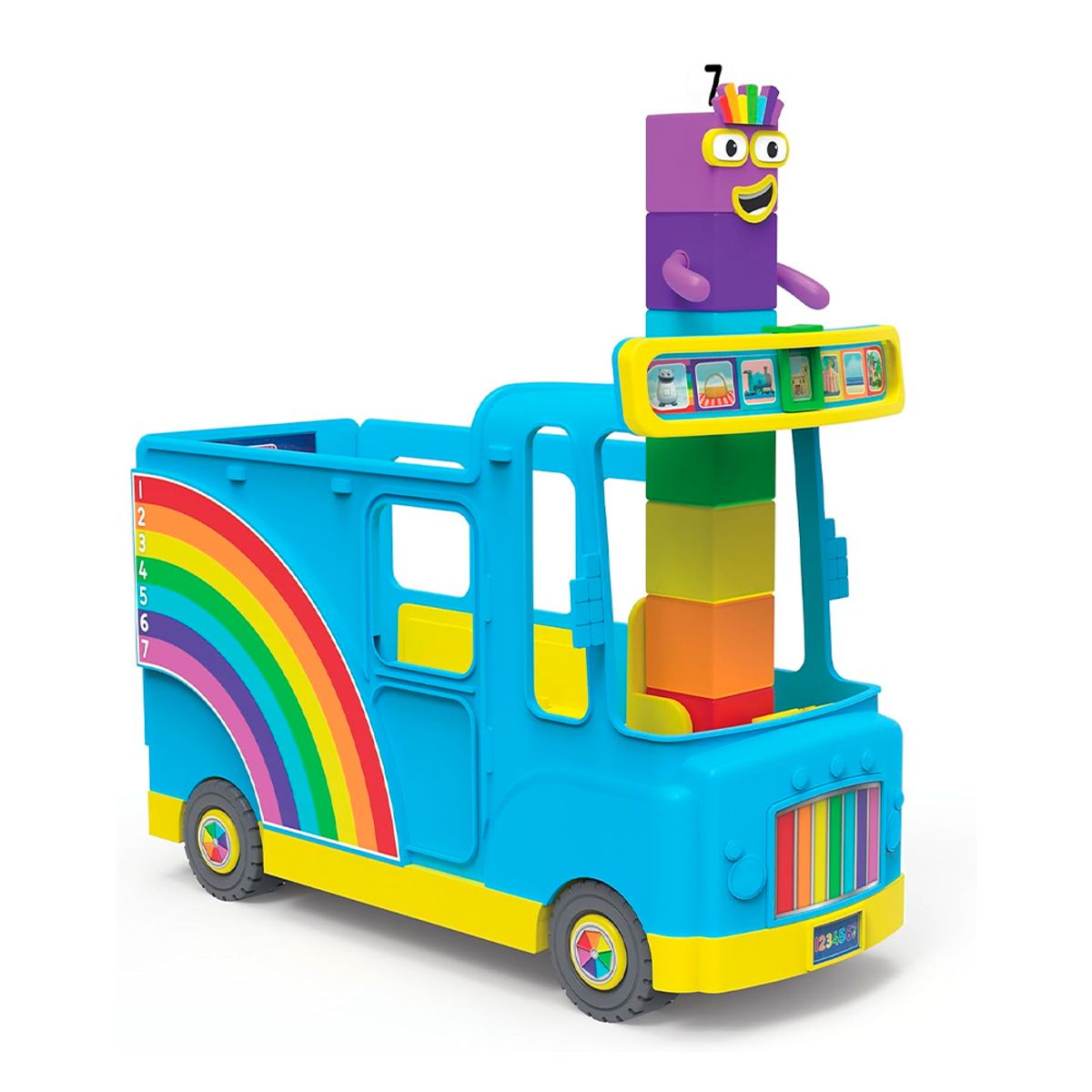 GENERICO - Autobús de Conteo arcoíris Numberblocks de hand2mind