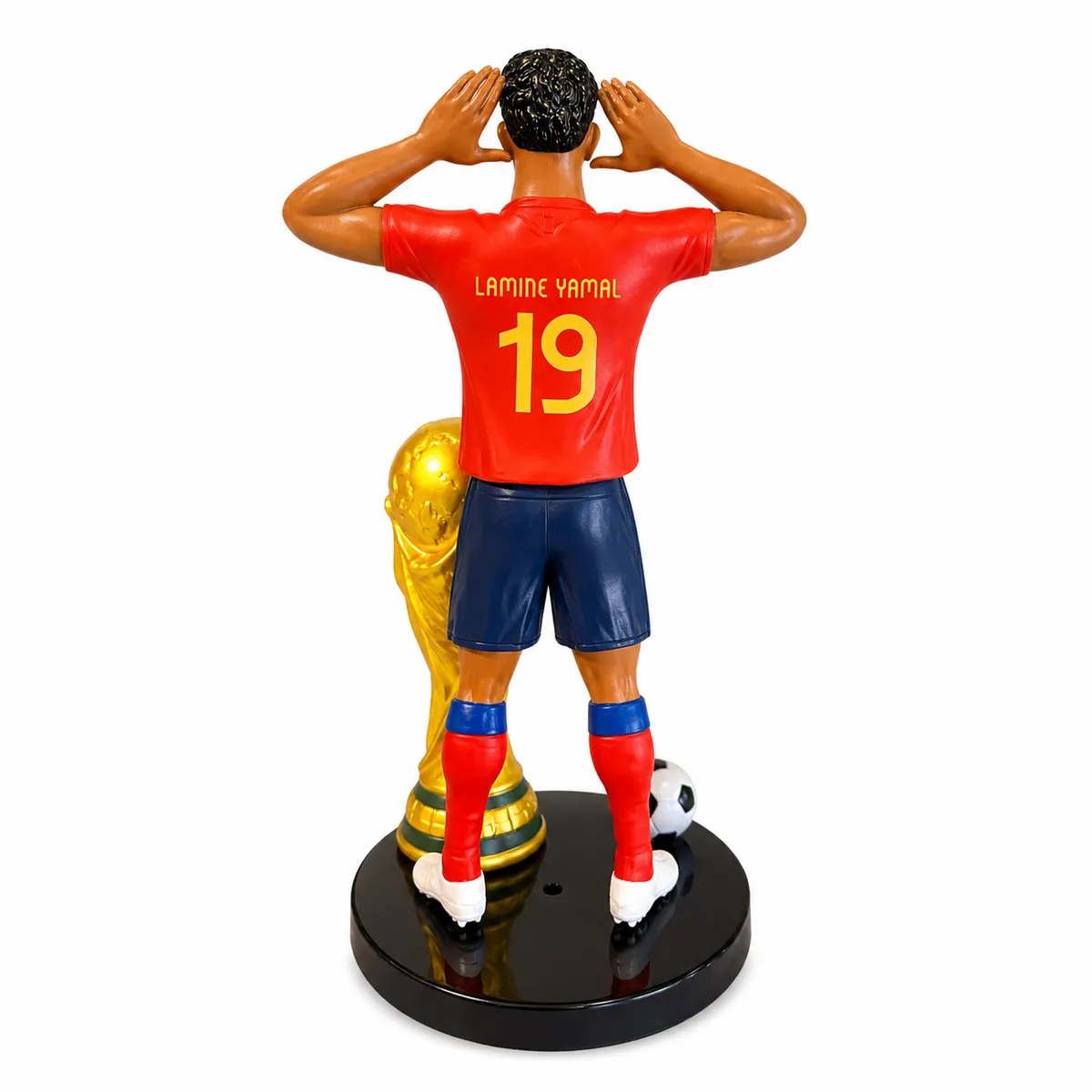 GENERICO - Figura de colección de la Copa Mundial de Fútbol --LAMINE YAMAL  EDICION LIMITADA