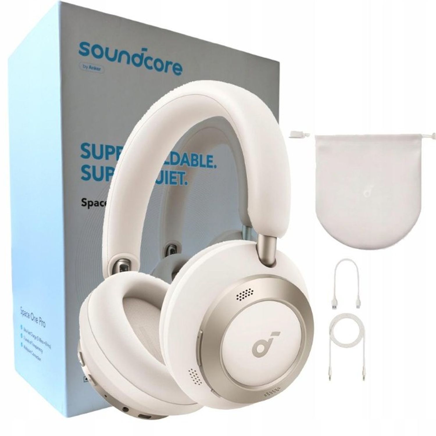 Soundcore Space One Pro blanco SOUNDCORE BY ANKER | Falabella Perú