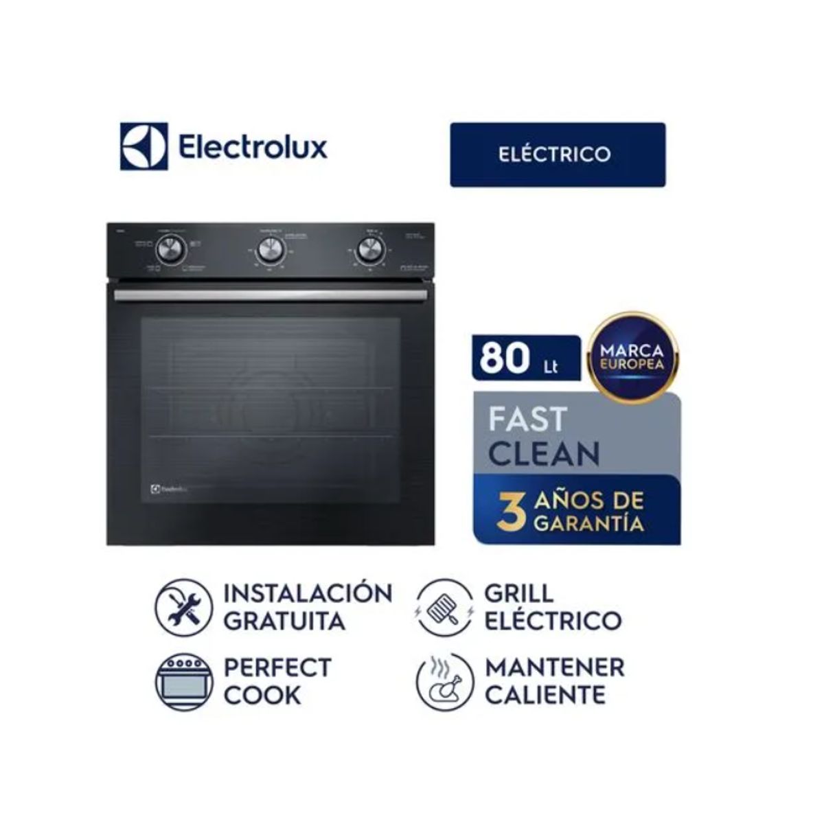 Electrolux - Horno Eléctrico Electrolux 80L OE8EL - Electrolux