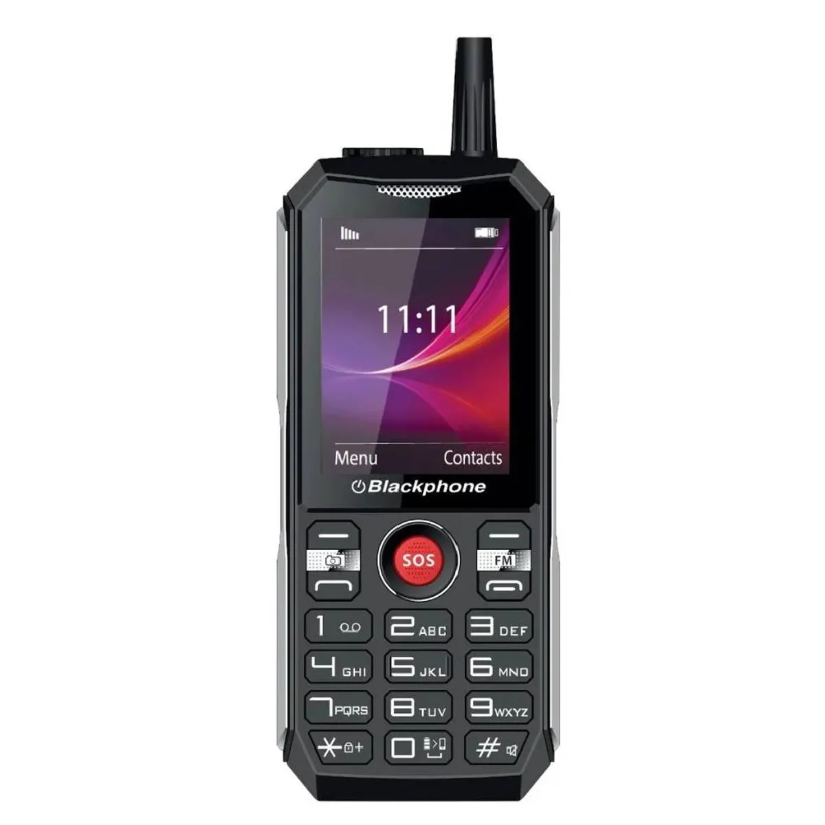 GENERICO - Celular Blackphone B3R 3G Dual SIM con Batería 6000mAh y Radio FM Portátil
