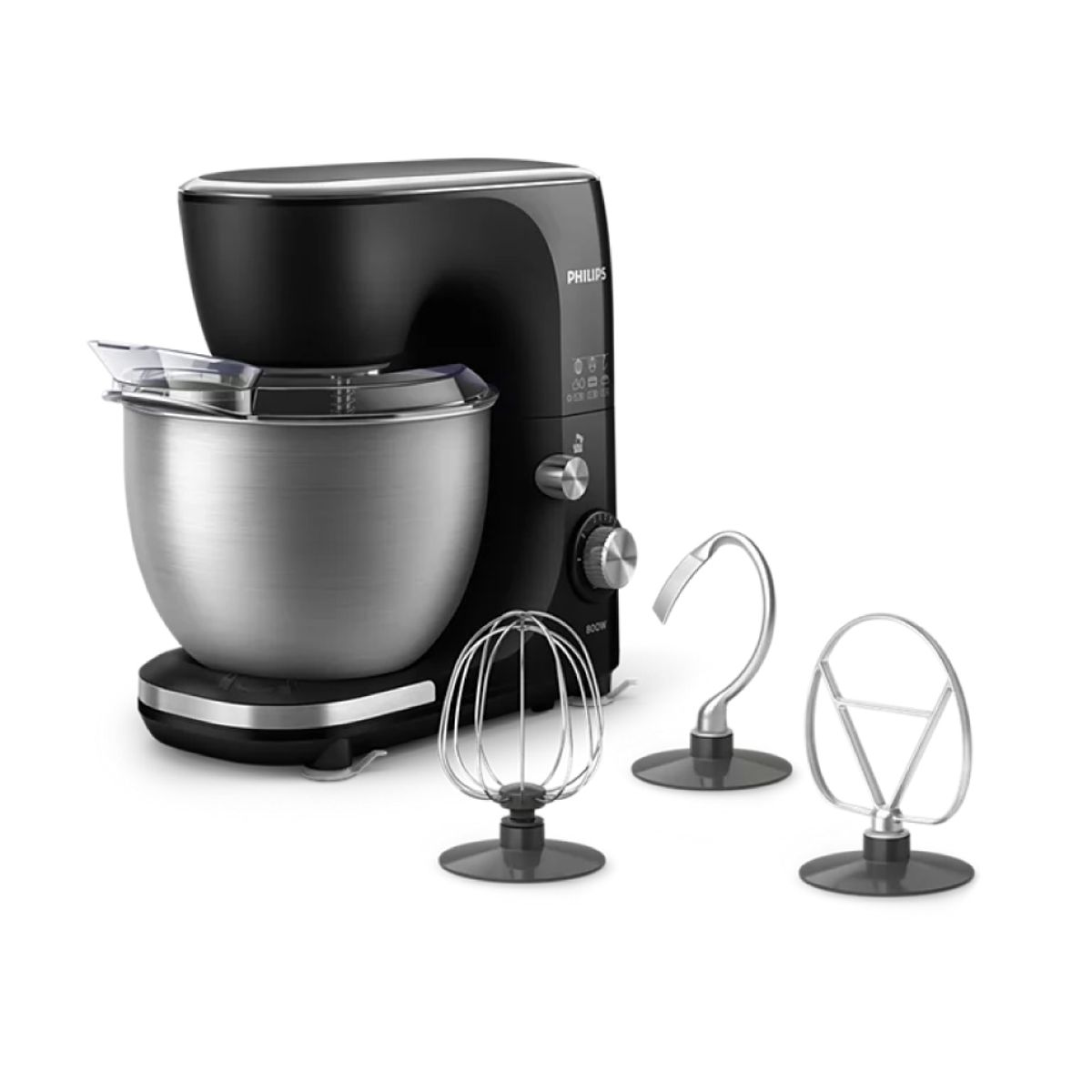 PHILIPS - Batidora Planetaria Philips HR7922/90 800w Bowl Acero Inox 5 Lts