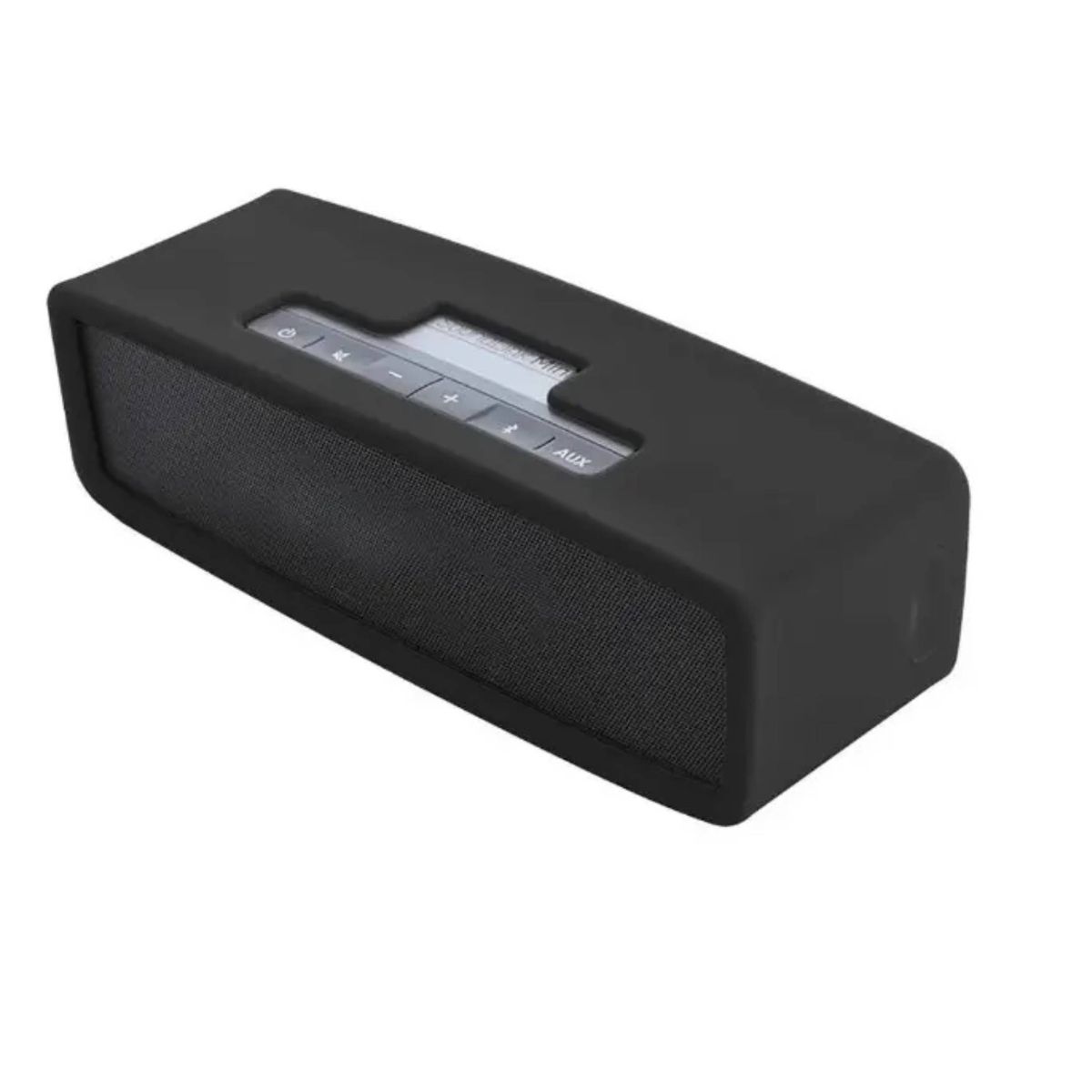 GENERICO - FUNDA CASE PROTECTOR SILICONA BOSE SOUNDLINK  PARA MINI 1 - 2 NEGRO