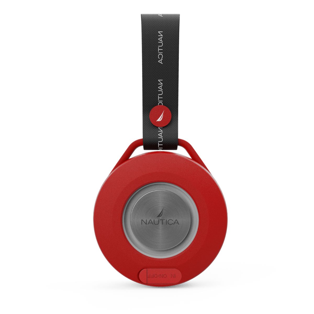 Nautica - Parlante Bluetooth portátil Nautica S20 RED BLACK