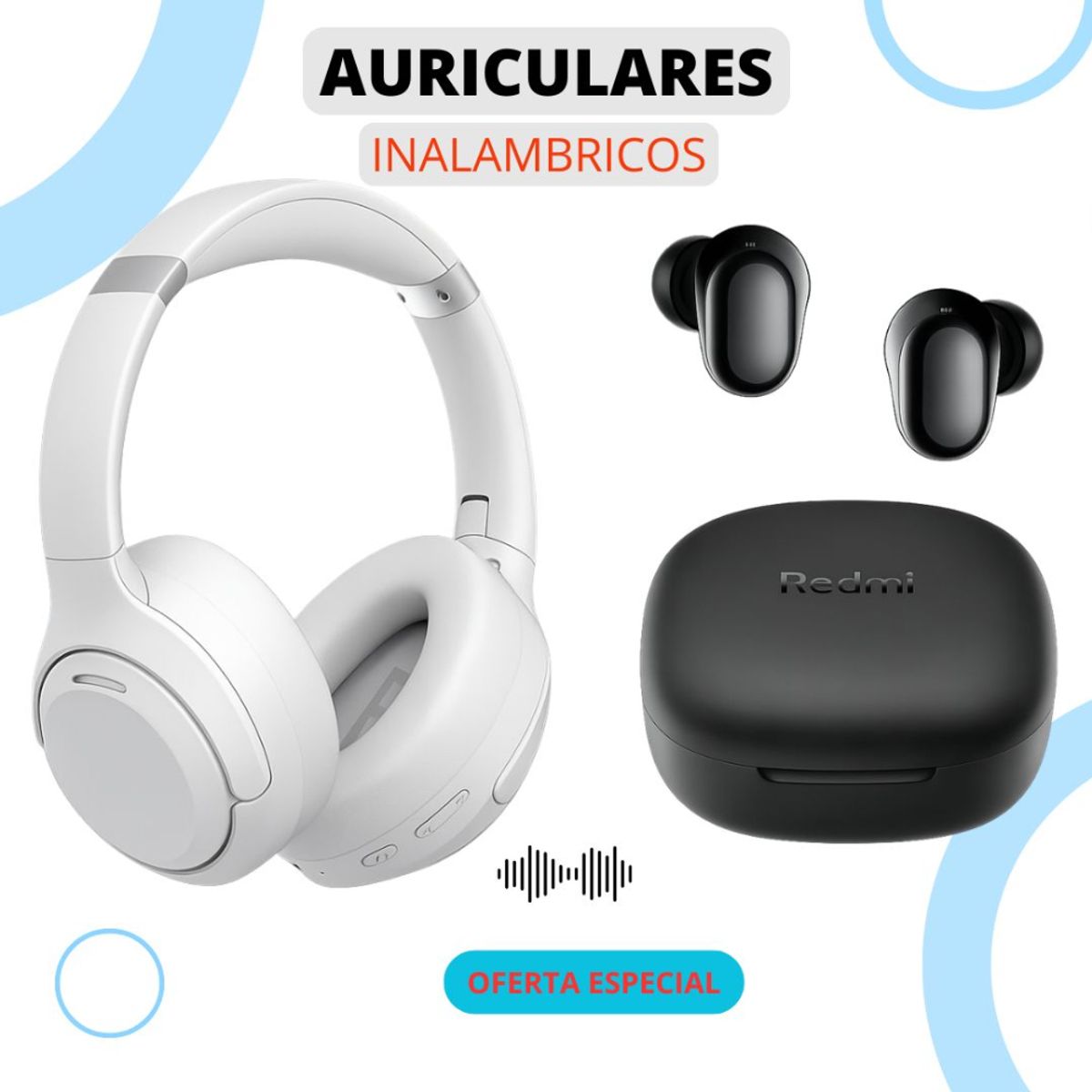 HONOR - Audífono Honor Choice Headphones PRO y Buds 6 Play